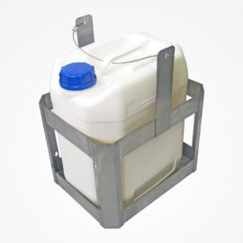 Suporte Inox p/ Solo (P) c/ trava - BB 20 L