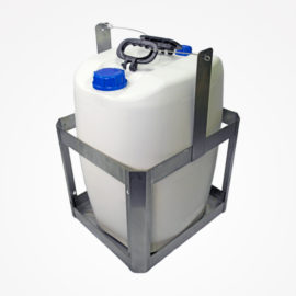 Suporte Inox p/ Solo (P) c/ trava - BB 30 L